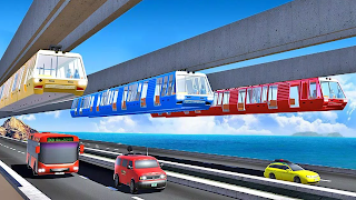 Train Driving Simulator- Metro ảnh chụp màn hình 1