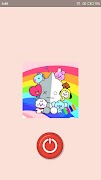 BTS Coloring BT21-poster