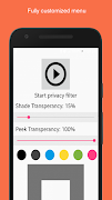 4 Schermata Privacy filter Bold