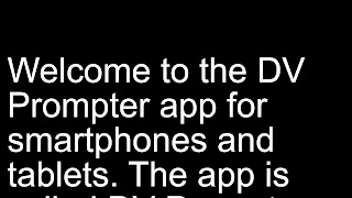 dvPrompter Plus capture d'écran 3
