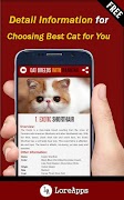 Conseils de soin de chat capture d'écran 5