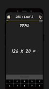 Multiplication Math Game 20X ภาพหน้าจอ 3