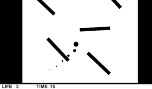 Black Ball : White background 스크린샷 2