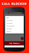 Call Blocker اسکرین شاٹ 2