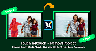 برنامه‌نما Touch Retouch - Remove Object عکس از صفحه