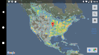 Dark Sky Map 스크린샷 3