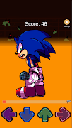FNF Sonik.EXE Zero mod Test screenshot 1