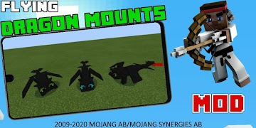 Dragon Mounts Mod [Fly Dragon] screenshot 3