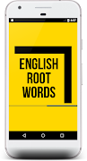 English Root Word Dictionary poster