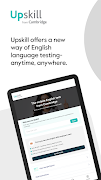 برنامه‌نما Upskill: English test عکس از صفحه