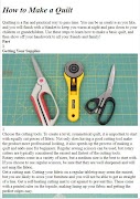 Quilting Tutorials Cartaz