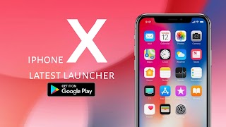Iphone x launcher постер