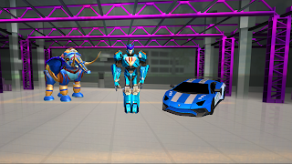 Real Machine Car Robot Game ภาพหน้าจอ 5