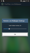 FireFlies Live Wallpaper syot layar 1