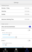 TimeOrg - Zeiterfassung স্ক্রিনশট 3