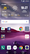 Simple weather & clock widget screenshot 3