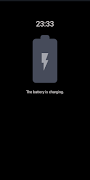 Battery charge notification poster