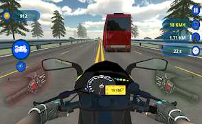 City Drive Motorcycle Game Screenshot 2