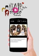 Hairstyles video tutorials ภาพหน้าจอ 4