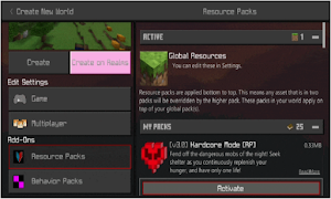 Hardcore Mode (Concept ) [1.16 পোস্টার