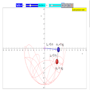 Double Pendulum Simulator ภาพหน้าจอ 1