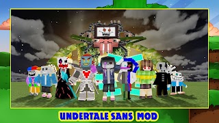 Sans Undertale Mod Minecraft Screenshot 4