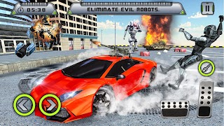 Real Horse Robot Car Transform screenshot 2