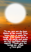 Dad Frames & Quotes الملصق
