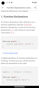 Javascript Learn & Code editor اسکرین شاٹ 1
