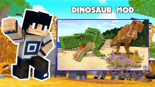 Dinosaur Mod for Minecraft PE ảnh chụp màn hình 1