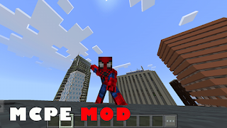 SpiderMan Mod for Minecraft تصوير الشاشة 1