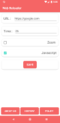 WebReloader : Automatic Websit ảnh chụp màn hình 5