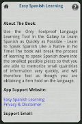 Easy Spanish Learning captura de pantalla 6