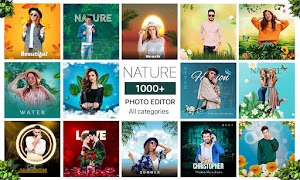 برنامه‌نما Nature Photo Frames & Editor عکس از صفحه