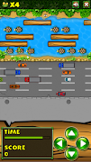 Jumpy Frog - Road Cross ภาพหน้าจอ 2