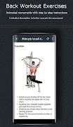 Back Workout Exercises screenshot 2