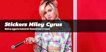 Miley Cyrus WAStickerApps Ekran Görüntüsü 4
