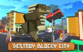 Blocky Zilla: City Crush screenshot 1
