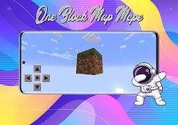 One Block Map Mcpe 海報