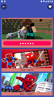Spider Armor man  Mod For MCPE Ekran Görüntüsü 2