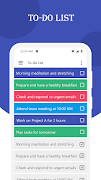 برنامه‌نما Routine planner: habit tracker عکس از صفحه