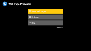 Web Page Presenter captura de pantalla 6