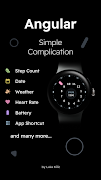 Angular - Minimal Watch Face Ekran Görüntüsü 4