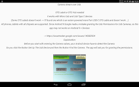 Usb camera (uvc) op maat screenshot 5