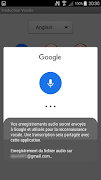 1 Schermata Traduction Vocale Française
