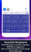 Clavier de langue suédoise capture d'écran 5
