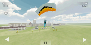 Base jump simulator imagem de tela 6