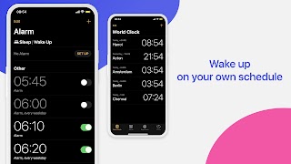 Clock Phone 16, Alarm & Timer スクリーンショット 2