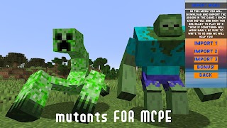 Mutant Mod for Minecraft PE screenshot 4
