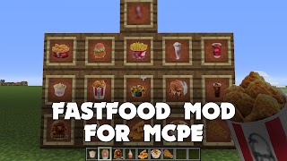 Fast Food Mod for Minecraft PE syot layar 2